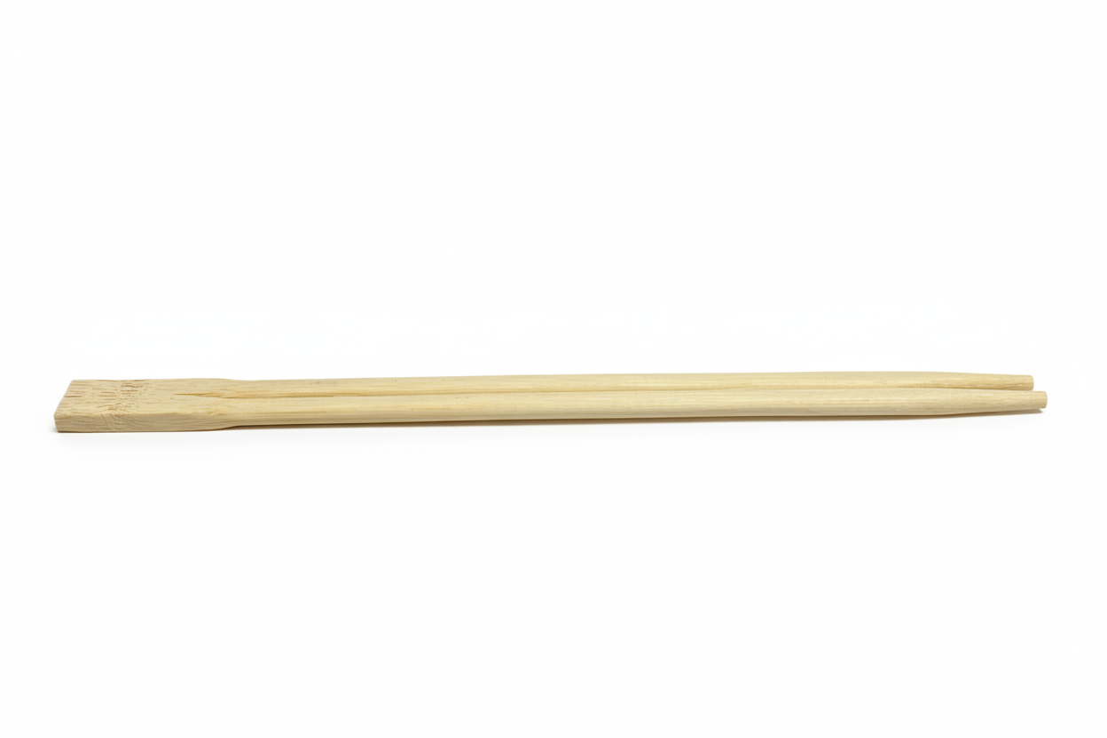 Chopsticks with white background and professional lighting