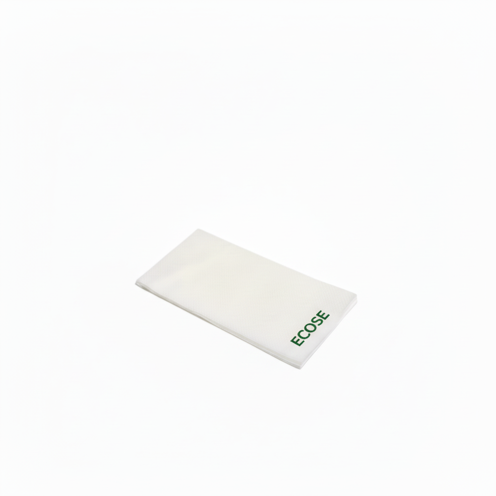 Single napkin with ECOSE logo