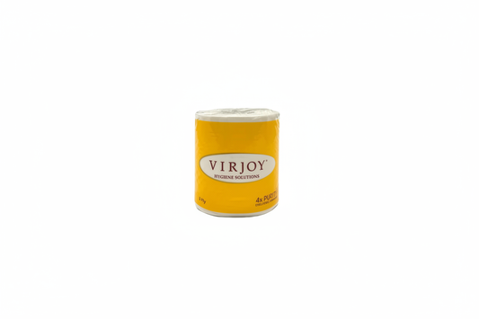 Single Virjoy tissue roll with ECOSE white background