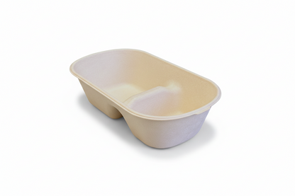 Disposable Partition Lunch Box with Lid