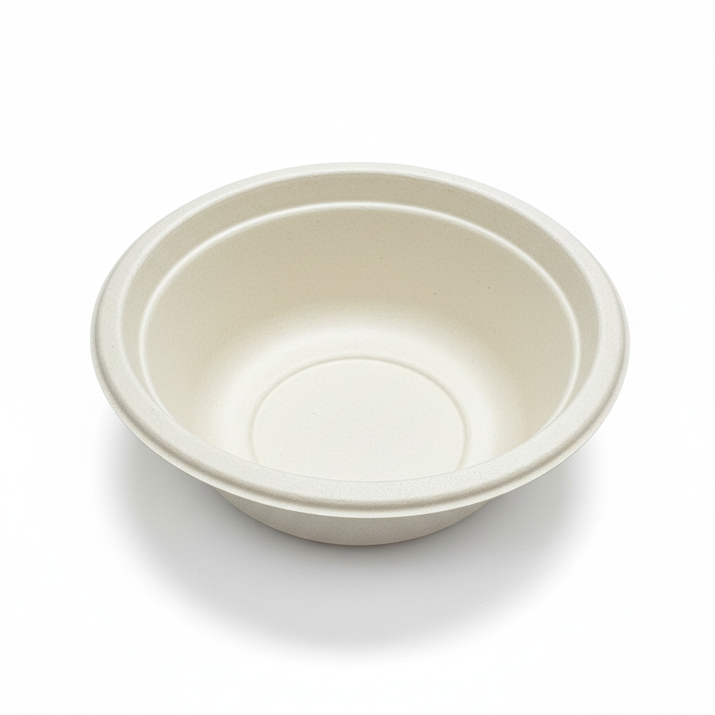 Bagasse Bowl Open