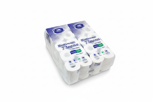 Brightened bathroom tissue with ECOSE background