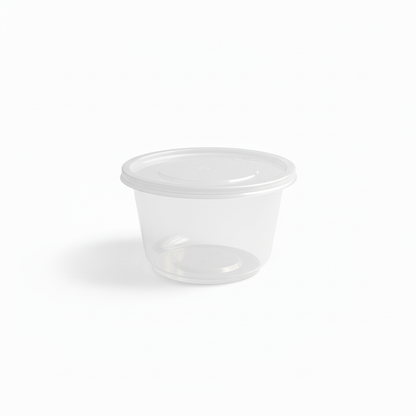 Clear container with deeper bowl - same style