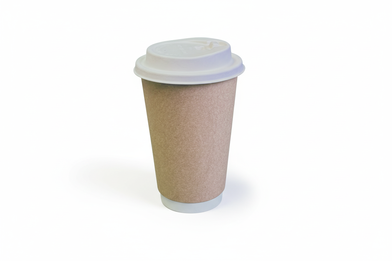 Coffee cup with lid