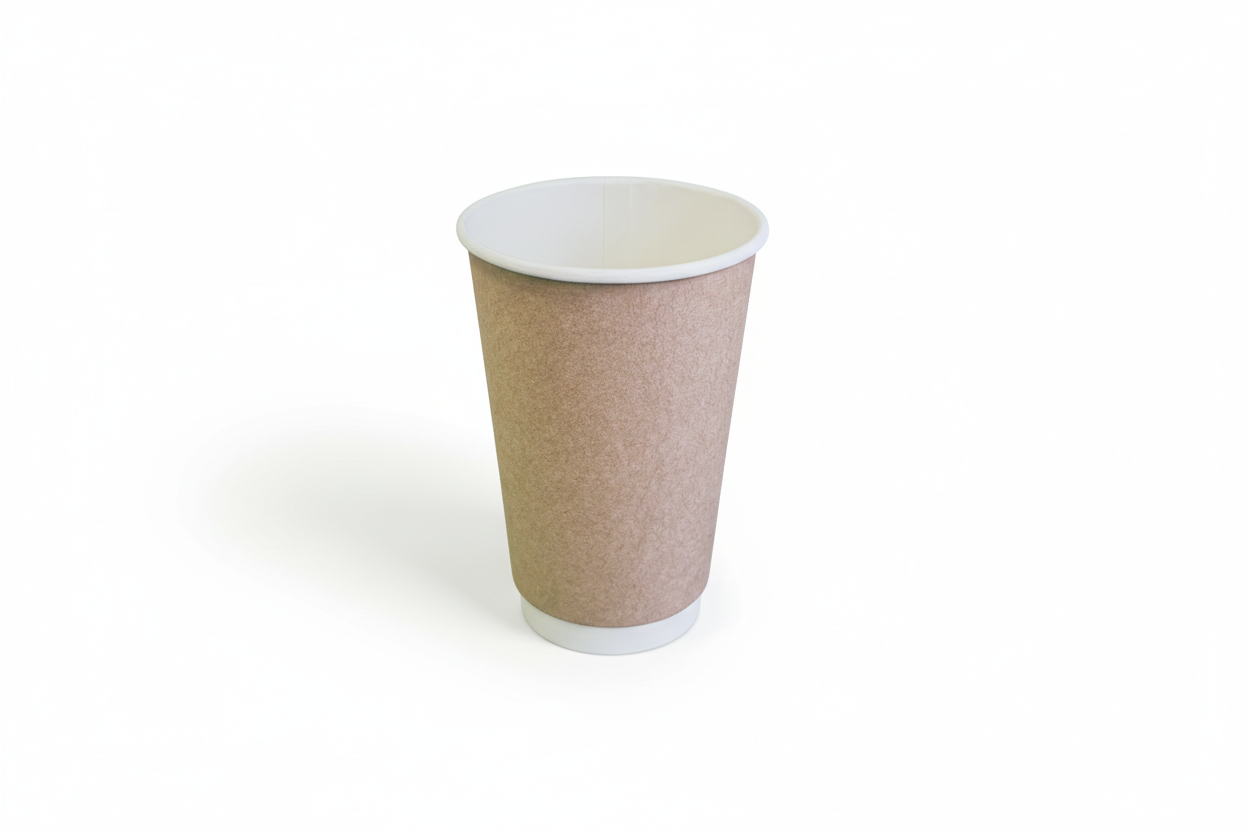 Coffee cup with sleeve