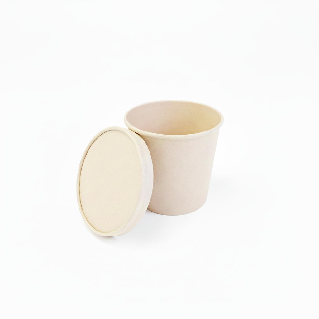 Container with lid - maximum brightness