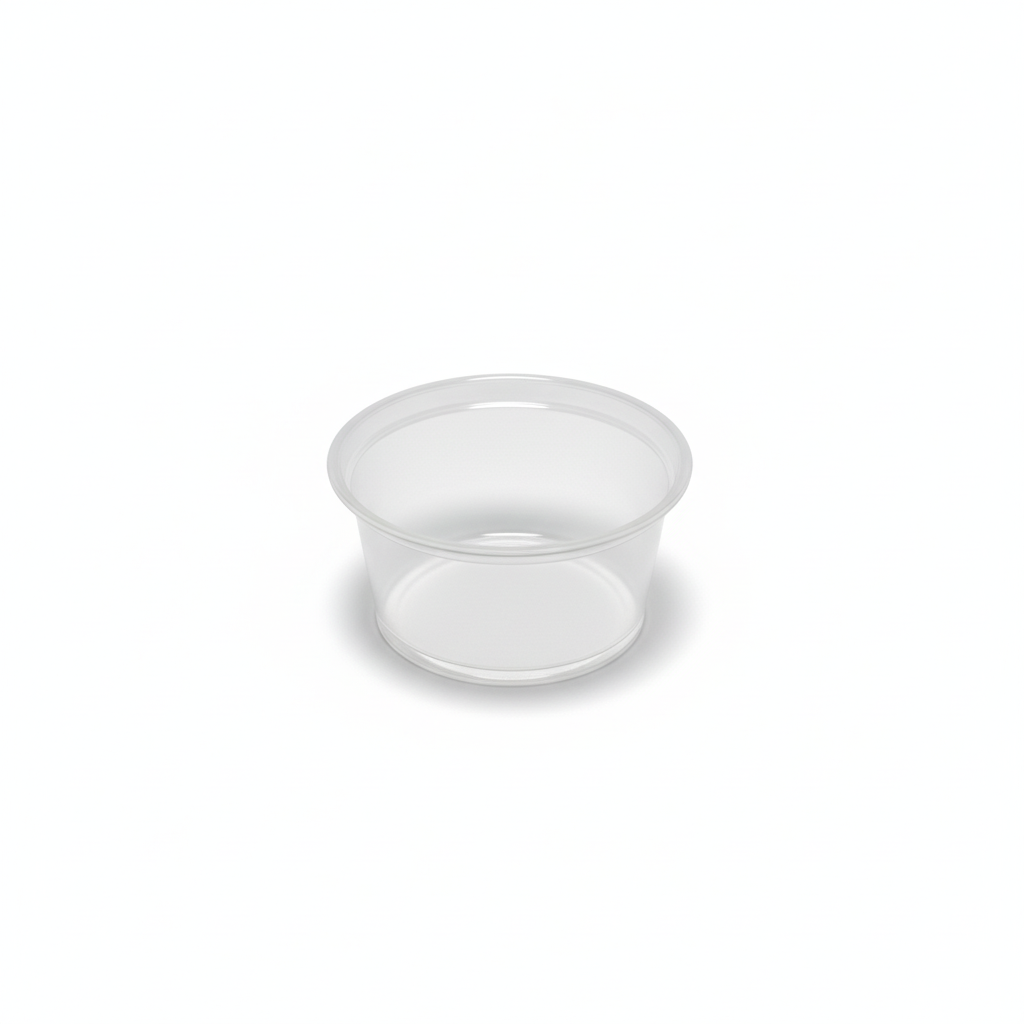 Larger sauce cup only