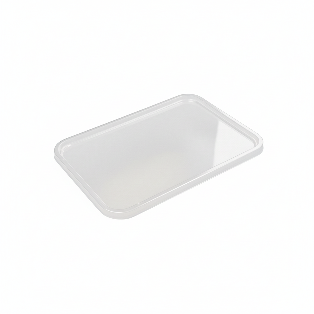 Lid without tab on white background