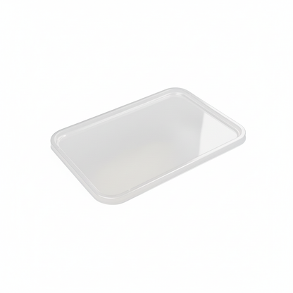 Lid without tab on white background