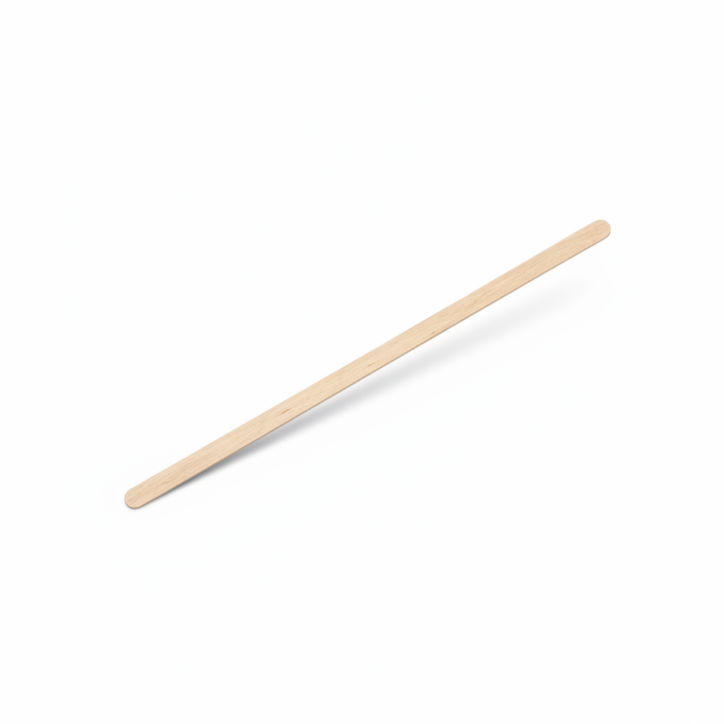 Longer wooden coffee stirrer
