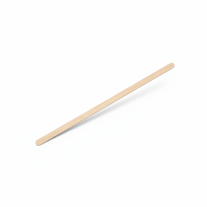 Longer wooden coffee stirrer