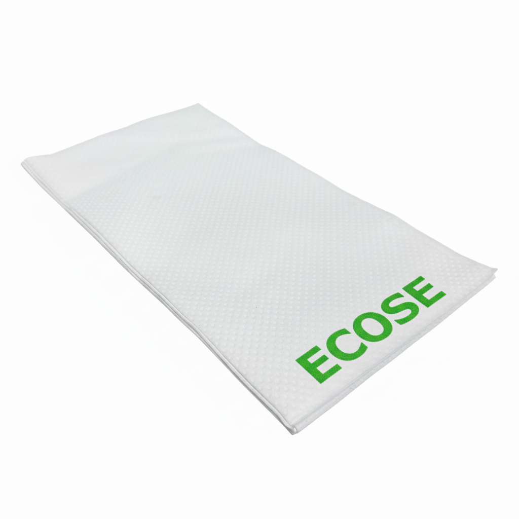 Napkin with ECOSE text