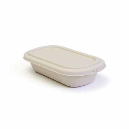 Oval container - with lid 1