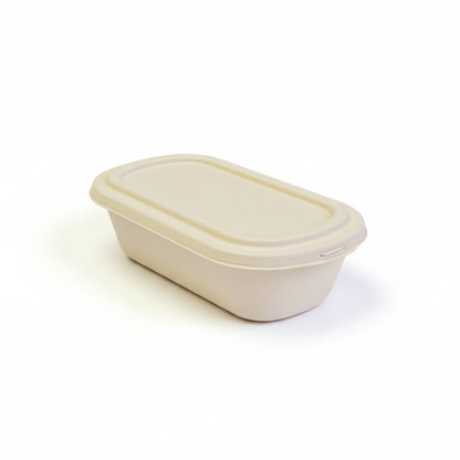 Oval container - with lid 2