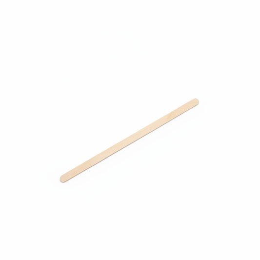 Shorter wooden coffee stirrer