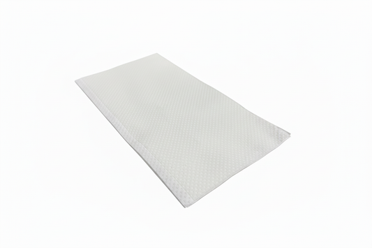 Single napkin with pure white background