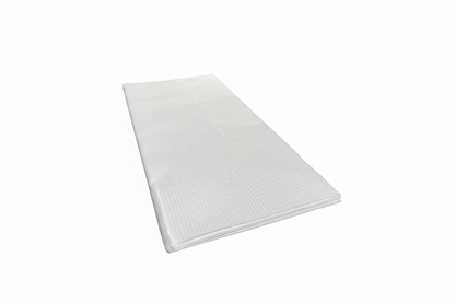 Single napkin with pure white background