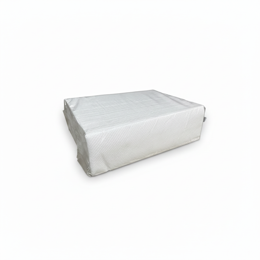 Straightened napkin package with ECOSE setting