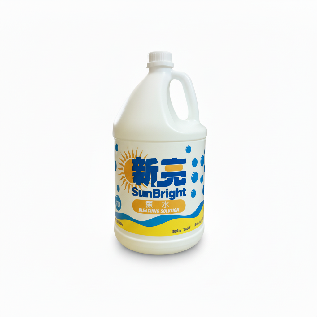 Subtly brightened SunBright bottle