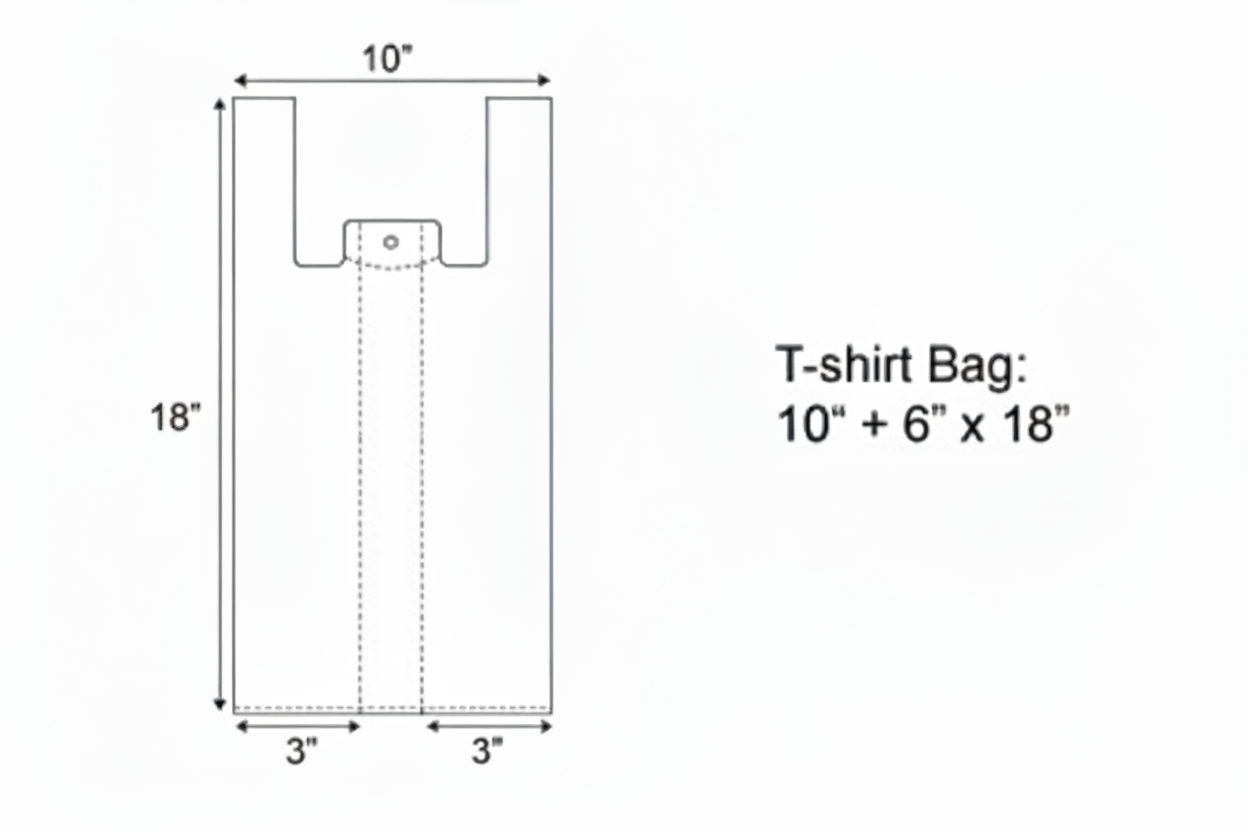 T-shirt bag diagram with 4 changed to 3