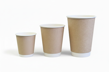 Three coffee cups - texture matched