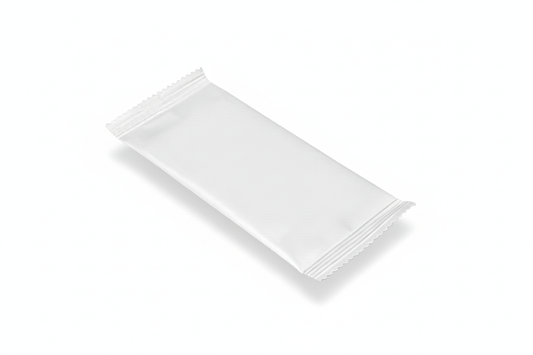 Ultra White Background Wet Tissue Package