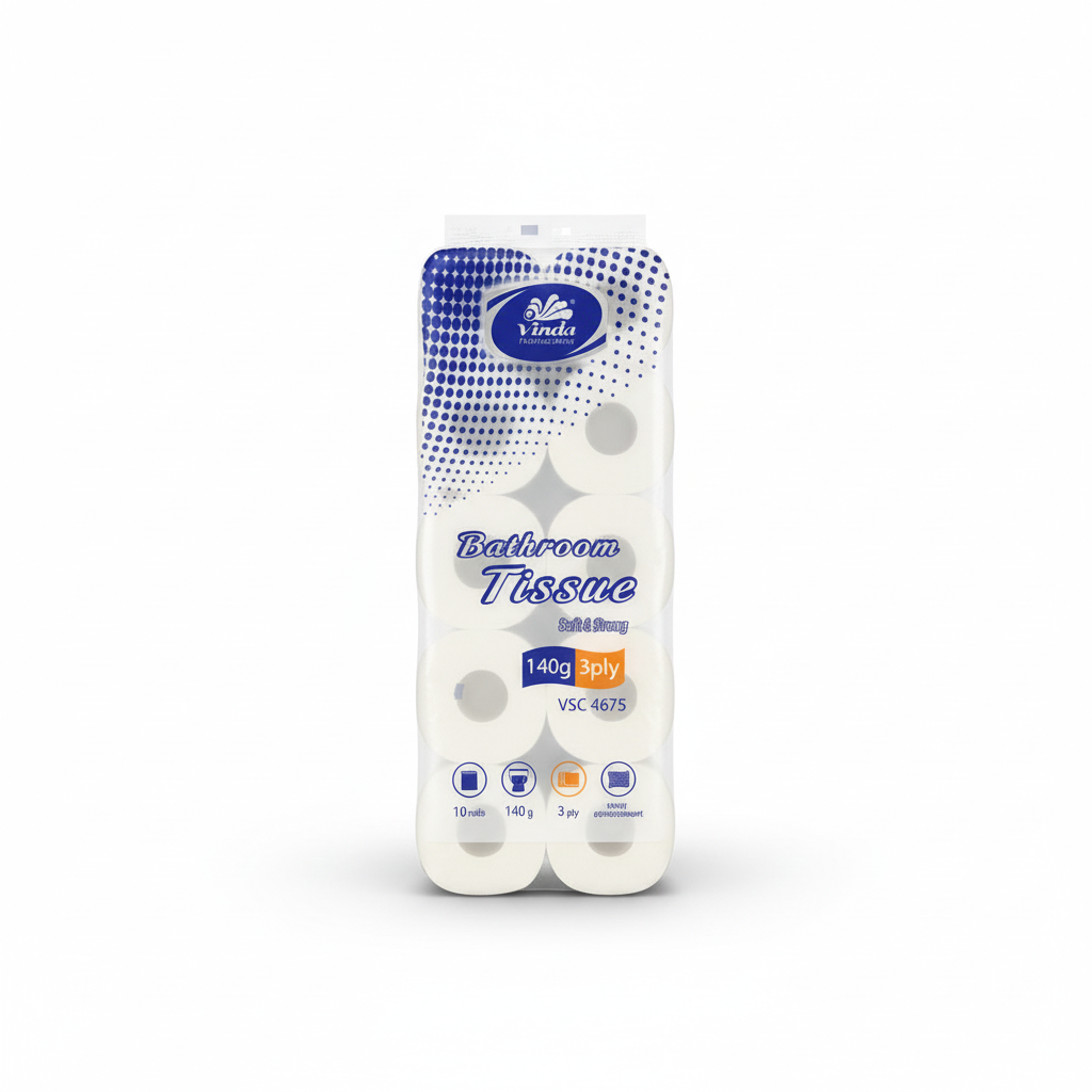 Vinda Bathroom Tissue single pack - left