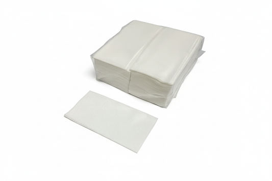 White napkin pack with ECOSE pure white background